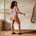 Bisexual Pride Aloha High-Waisted Bikini